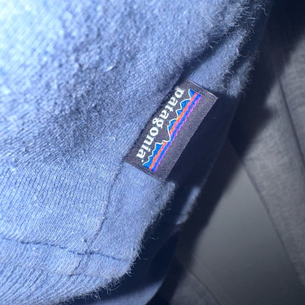 Patagonia Arched Fitz Crewneck Sweatshirt Sz L Recycled Cotton Blend Outdoor - Picture 3 of 6